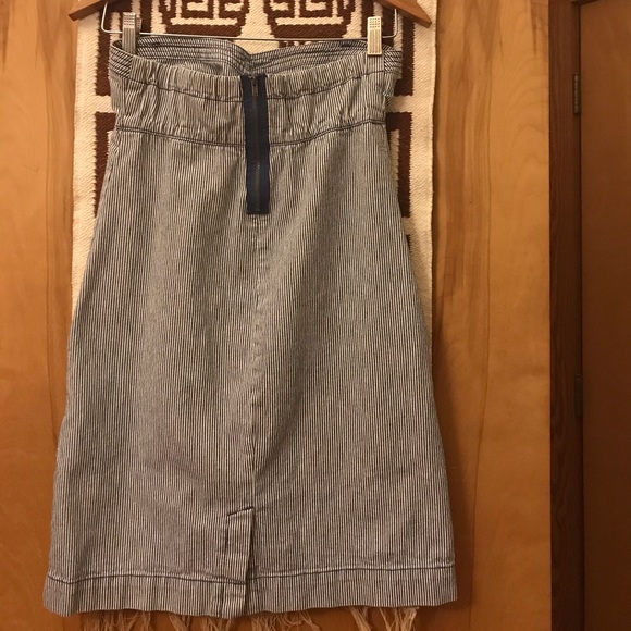 American Eagle Strapless Denim Dress, EUC, 2 - Picture 4 of 6